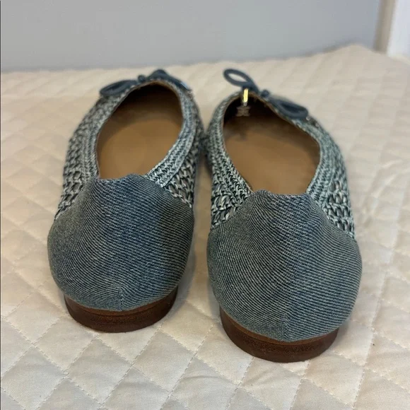 Sam Edelman Women's May
Square Toe Bow Accent Openwork
Flats Size 7 - Picture 3 of 11